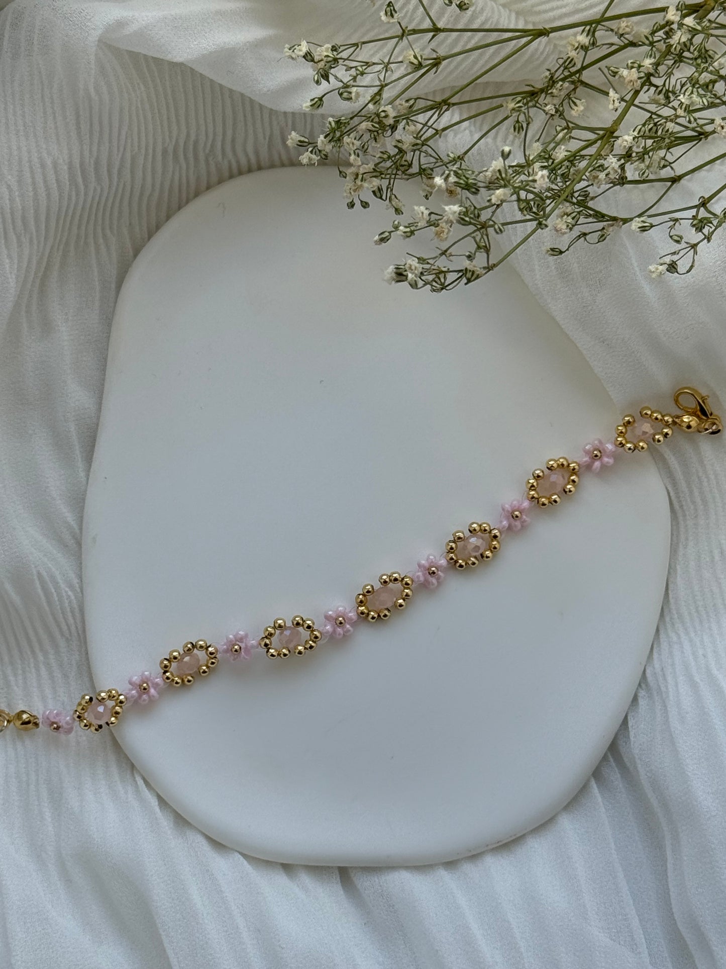 Perlenarmband Flower - 2135