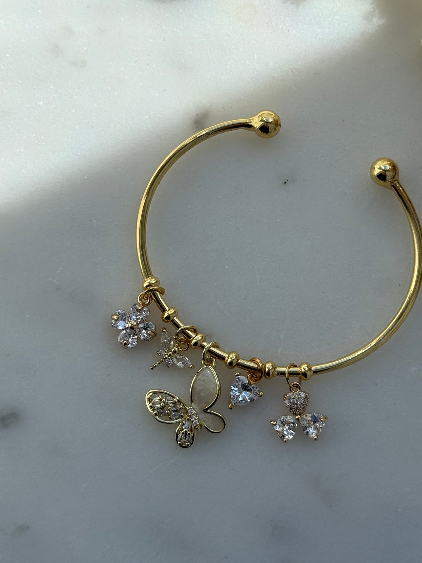 Charms Armband Zirkonia - 2205